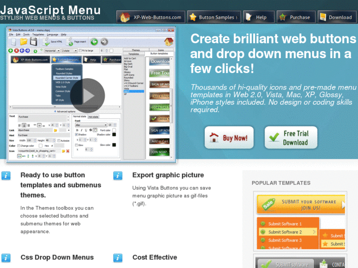 www.javascriptmenu.net