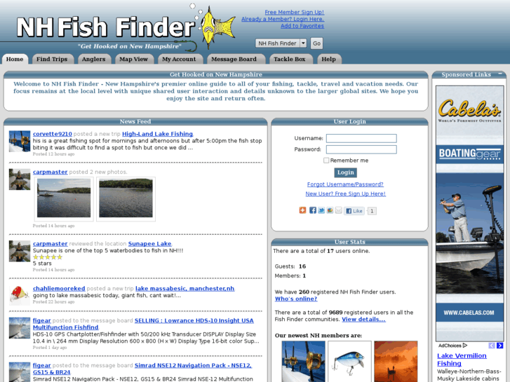 www.nhfishfinder.com