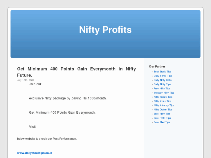 www.niftyprofits.com