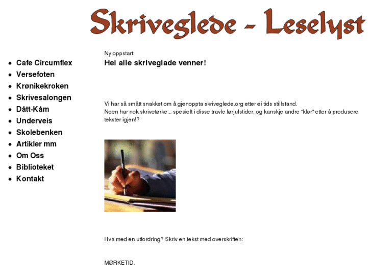 www.skriveglede.org