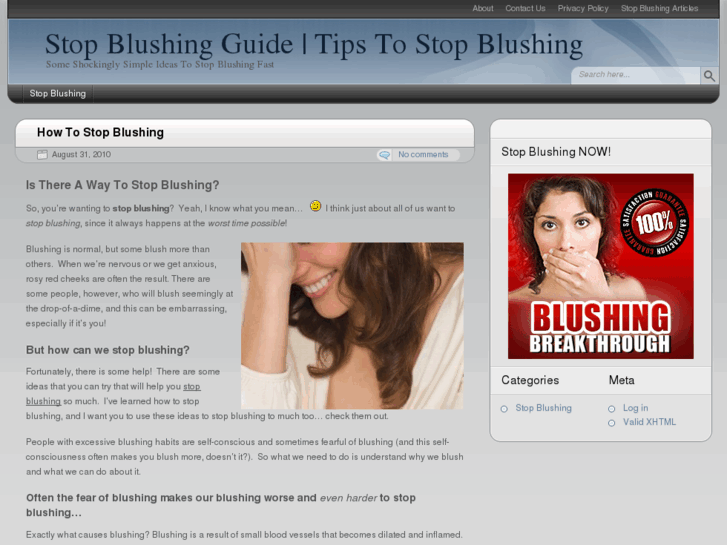 www.stopblushingguide.com