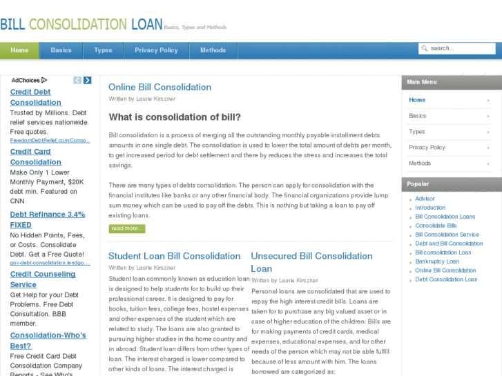 www.billconsolidationloan.org