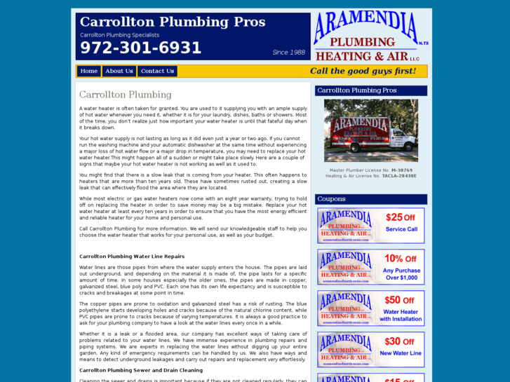 www.carrolltonplumbingpros.com