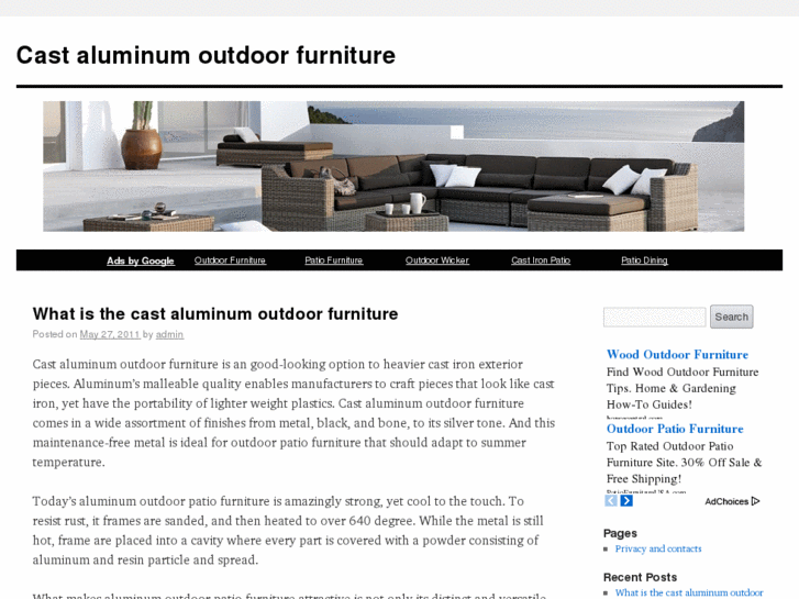 www.castaluminumoutdoorfurniture.com