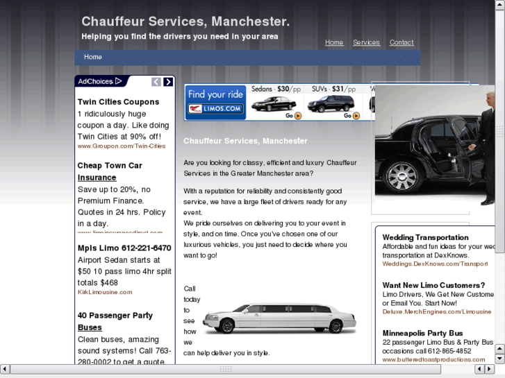 www.chauffeursmanchester.com