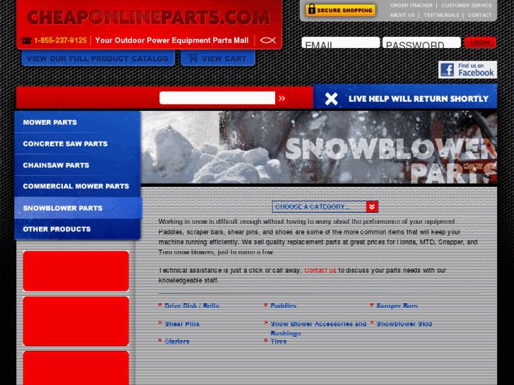 www.cheapsnowblowerparts.com