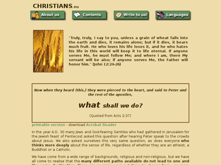 www.christians.eu