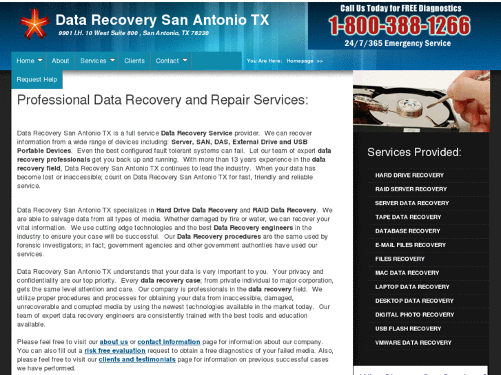 www.datarecovery-sanantonio.com