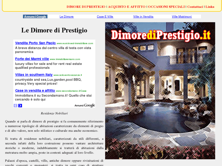 www.dimorediprestigio.it