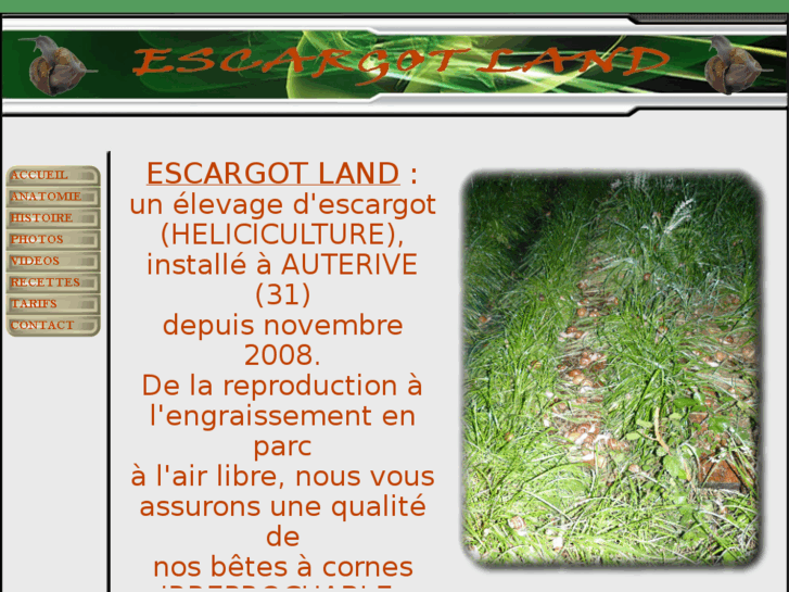 www.escargot-vente-31.com