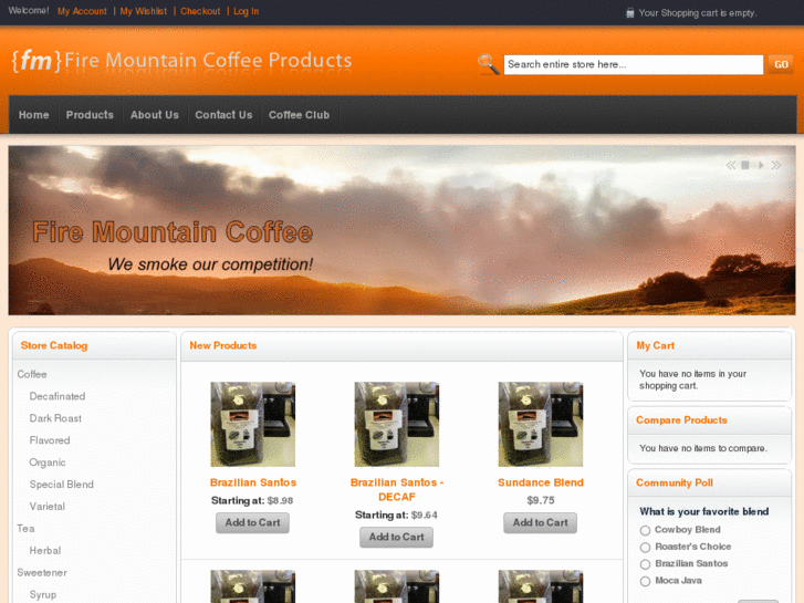 www.firemountaincoffeeproducts.com