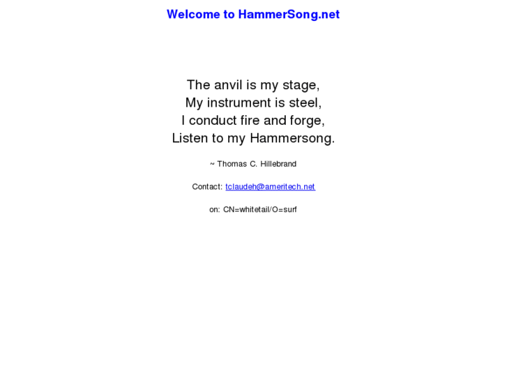 www.hammersong.net
