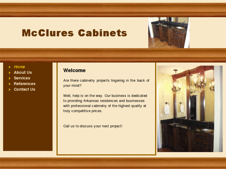 www.mcclurescabinets.com