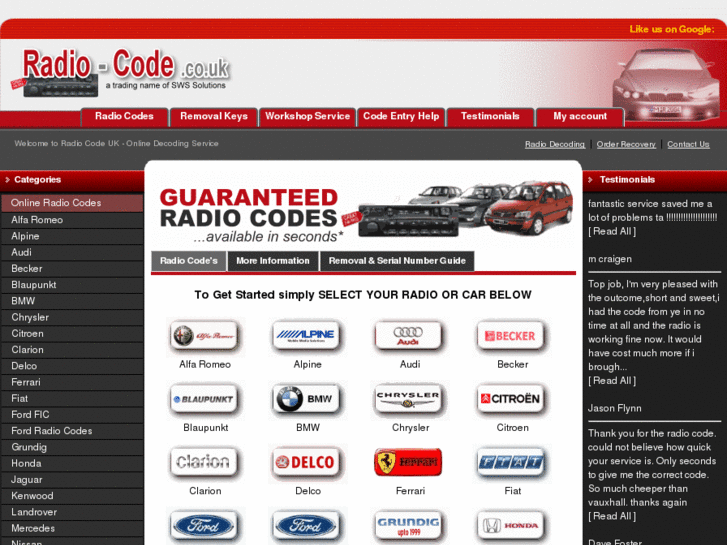 www.radio-codes.co.uk