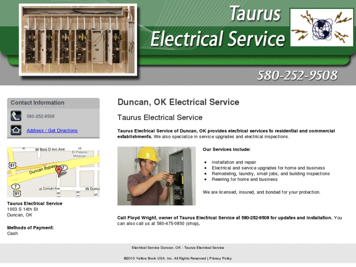 www.tauruselectricalservice.com