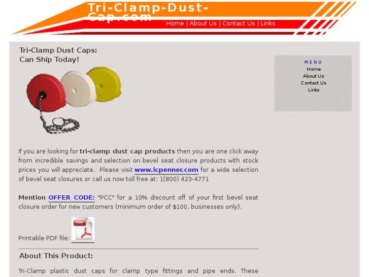 www.tri-clamp-dust-cap.com
