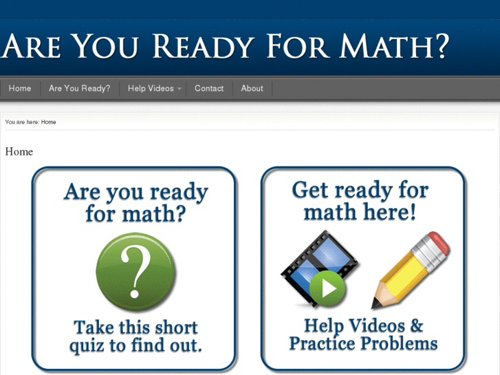 www.amireadyformath.net