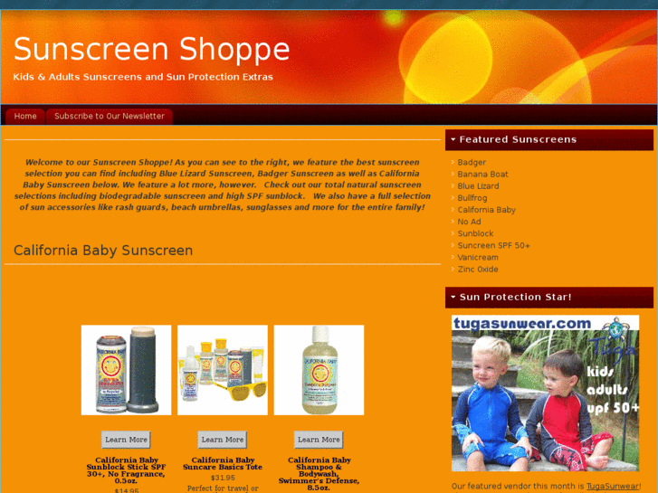 www.babysunscreen.net