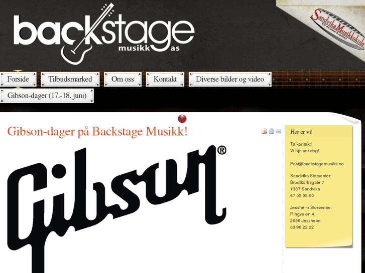 www.backstagemusikk.no