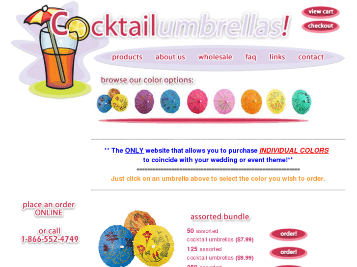 www.cocktailumbrellas.com