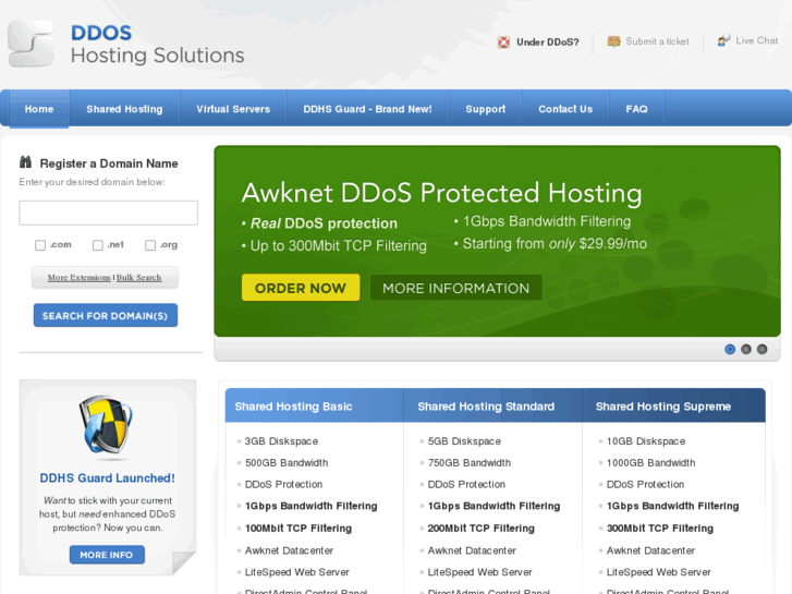 www.ddoshostingsolutions.com