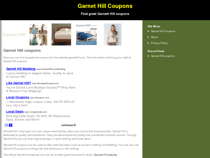 www.garnethillcoupons.org