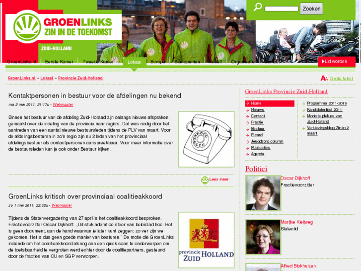 www.groenlinkszuidholland.nl