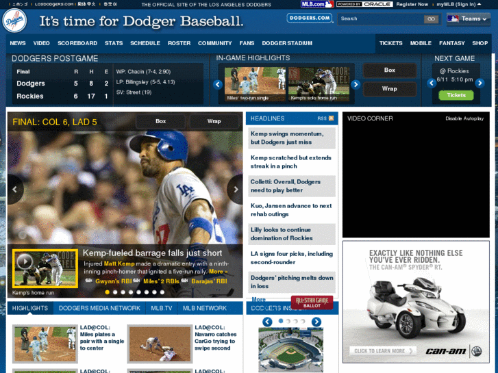 www.ladodgers.net