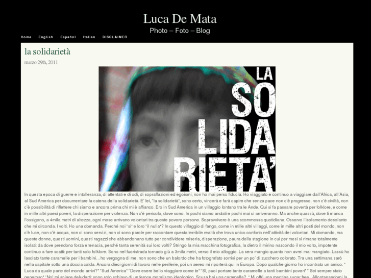 www.lucademata.it