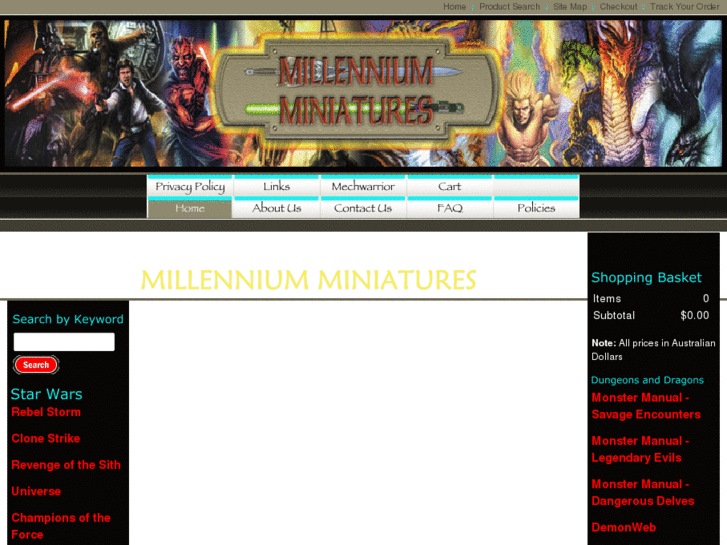 www.millenniumminiatures.com