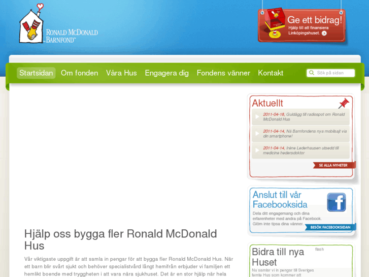 www.ronaldmcdonaldhus.se