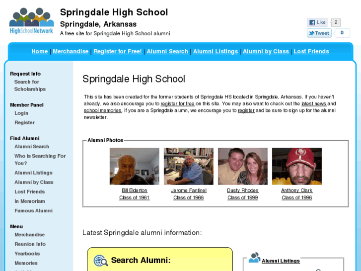 www.springdalehighschoolalumni.com