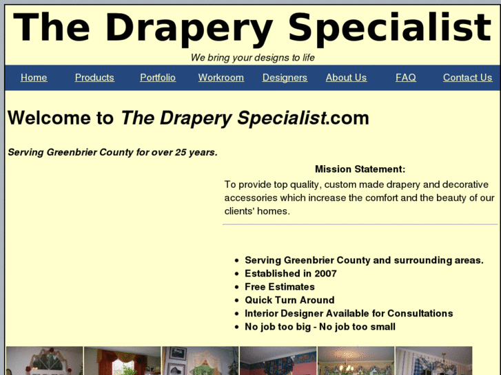 www.thedraperyspecialist.com