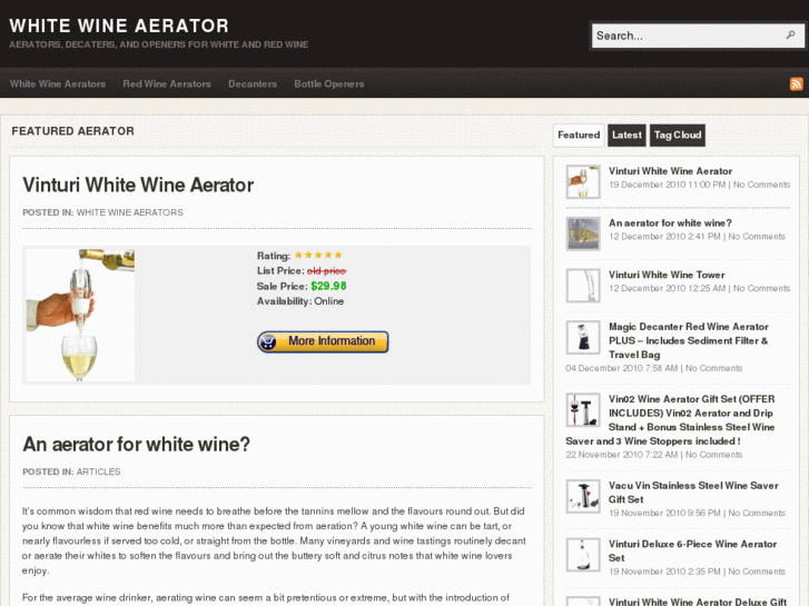 www.whitewineaerator.com