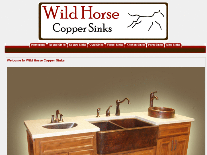 www.wildhorsecoppersinks.com