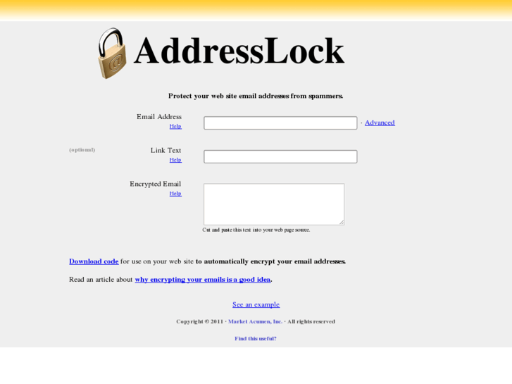 www.addresslock.com