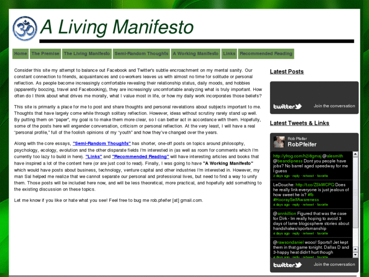 www.alivingmanifesto.com