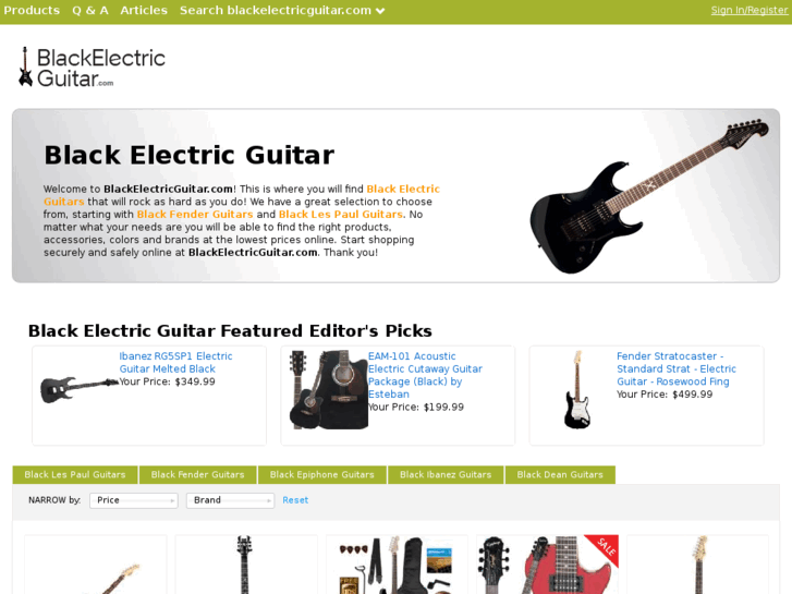 www.blackelectricguitar.com