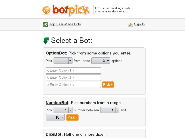 www.botpick.com