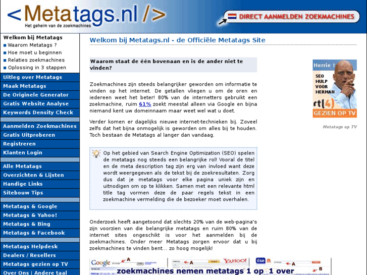 www.metatags.nl