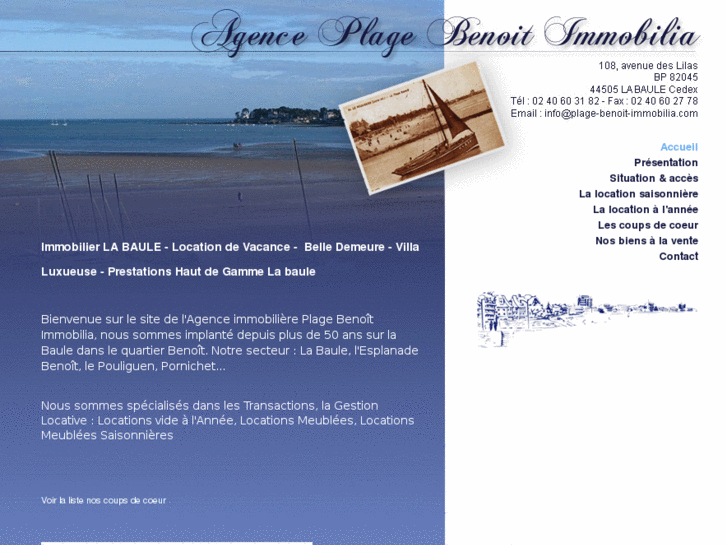 www.plage-benoit-immobilia.com