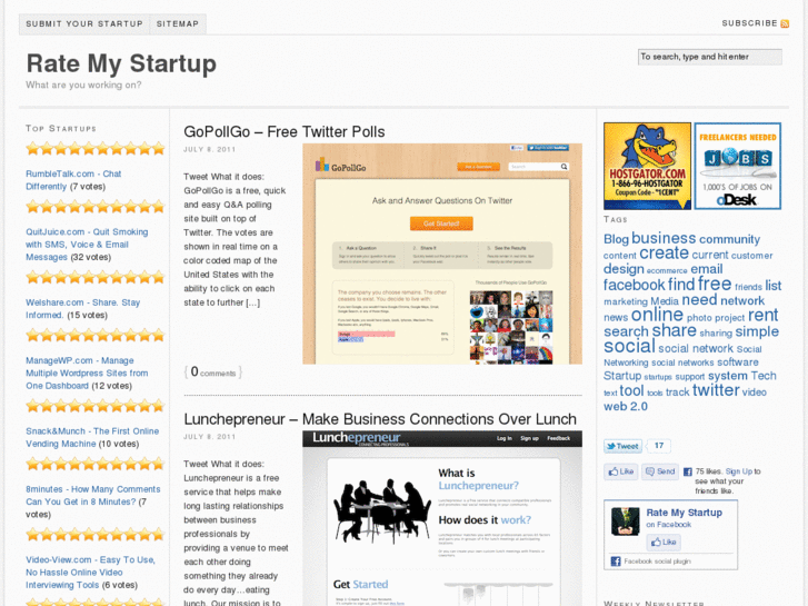 www.ratemystartup.com