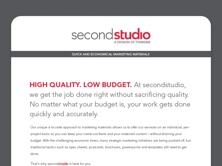 www.secondstudiomarketing.com