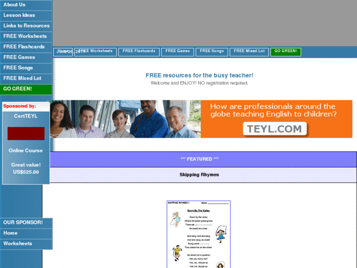 www.teachchildrenesl.com