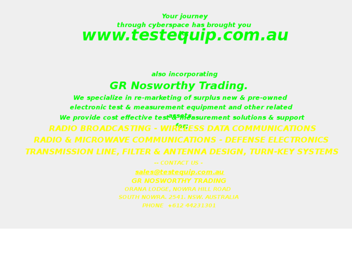 www.testequip.com.au