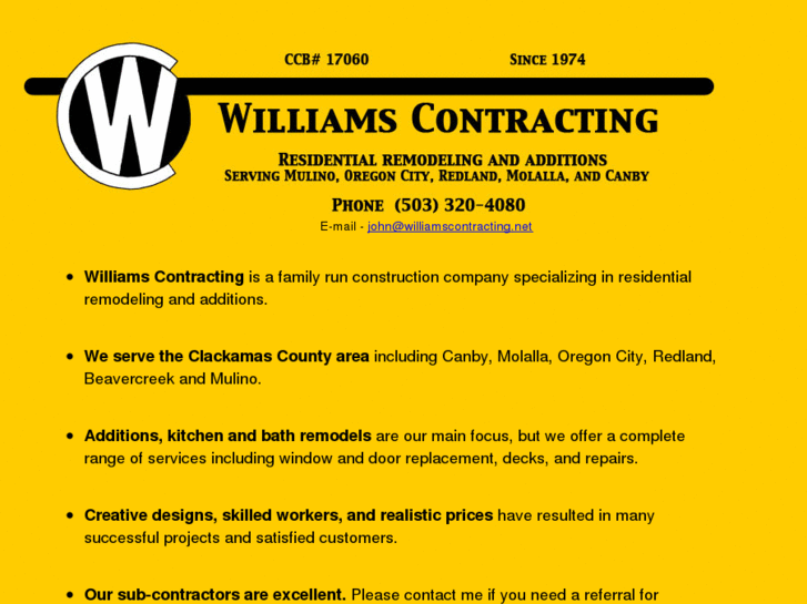 www.williamscontracting.net