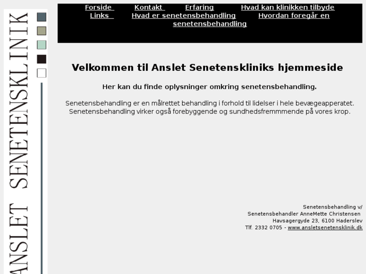 www.ansletsenetensklinik.dk