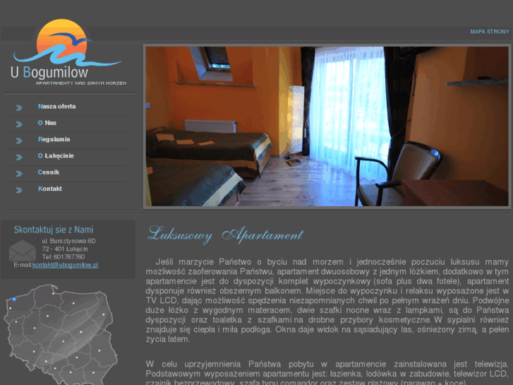 www.apartamenty-lukecin.com