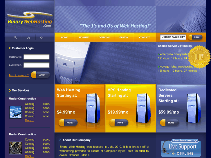 www.binarywebhosting.com