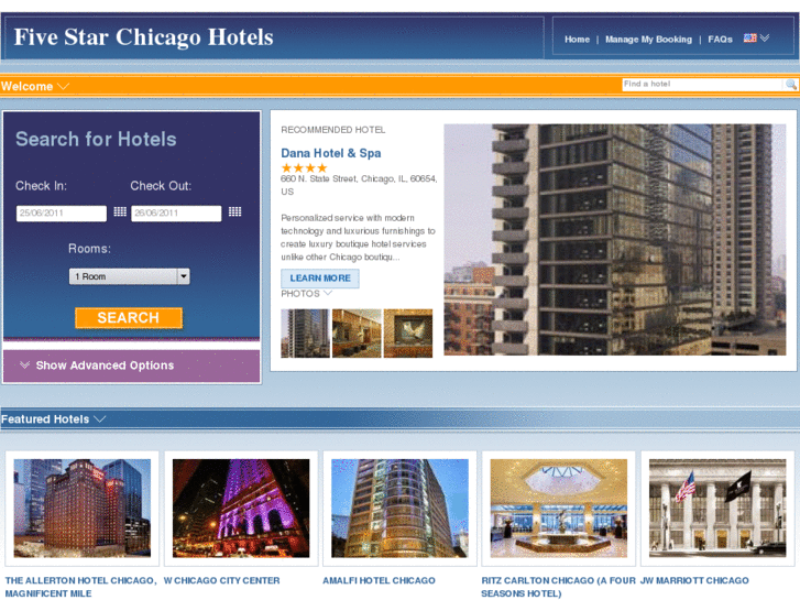 www.fivestarchicagohotels.net